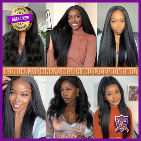 13x6 HD Transparent Lace Front Wig 20 Inch 180% Density Glueless Human Hair main image 4